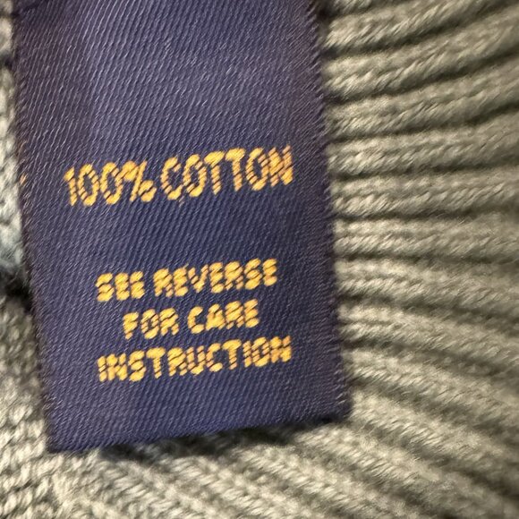 NWT Men's Brooks Brothers XL Olive V-Neck Cotton Sweater Classic Preppy Timele - Picture 5 of 7